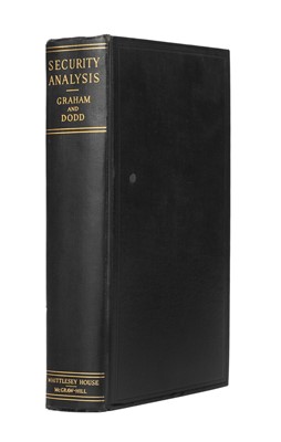Lot 394 - Graham (Benjamin & Dodd, David L.). Security Analysis, 1st edition, second printing