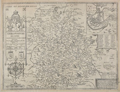 Lot 115 - Shropshire. Speed (John), Shropshyre described..., circa 1770