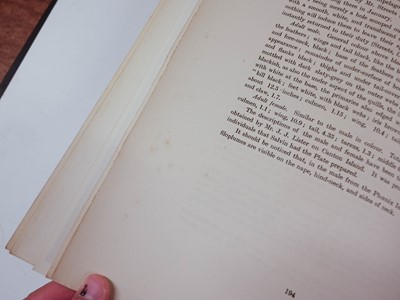 Lot 234 - Godman (Frederick Du Cane). A Monograph of the Petrels, 2 volumes, 1st edition, 1907-10