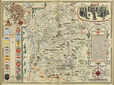 Lot 130 - Wiltshire. Speed (John), Wilshire, circa 1627