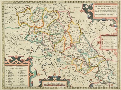 Lot 67 - Northamptonshire. Smith (William), Northamptoniae Comitatus Descriptio....., circa 1675
