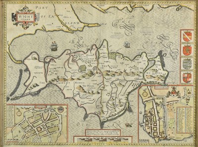 Lot 50 - Isle of Wight. Speed (John), Wight Island, circa 1627