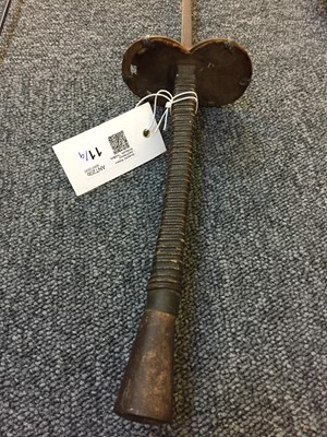 Lot 11 - Swords. A collection of fencing foils