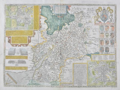 Lot 43 - Gloucestershire. Speed (John), Glocestershire contrived..., 1676