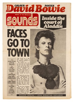 Lot 404 - Sounds Magazines. Large collection of "Sounds", "Billboard" and "Let It Rock" magazines
