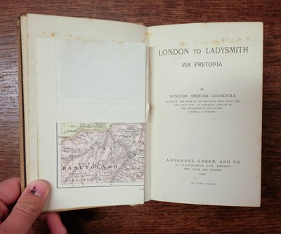 Lot 143 - Churchill (Winston Leonard Spencer, 1874-1965). Ian Hamilton's March, 1st edition