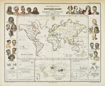 Lot 139 - Berghaus (Dr. Heinrich) Physikalischer Atlas, 8 parts in 2 volumes, 1845-1848