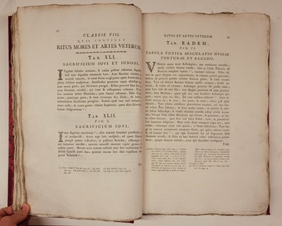 Lot 384 - Venuti (Ridolfino). Vetera Monumenta quae in Hortis Caelimontanis, 3 vols., Rome, 1776-79