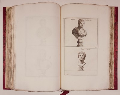 Lot 384 - Venuti (Ridolfino). Vetera Monumenta quae in Hortis Caelimontanis, 3 vols., Rome, 1776-79