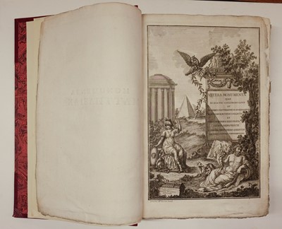 Lot 384 - Venuti (Ridolfino). Vetera Monumenta quae in Hortis Caelimontanis, 3 vols., Rome, 1776-79