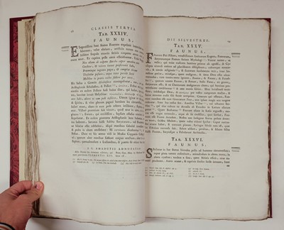 Lot 384 - Venuti (Ridolfino). Vetera Monumenta quae in Hortis Caelimontanis, 3 vols., Rome, 1776-79