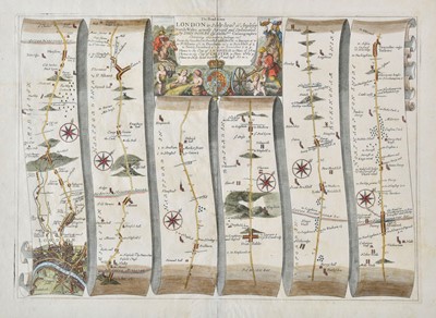 Lot 73 - Ogilby (John). The Road from London to Holy-head co. Anglesey, circa 1675