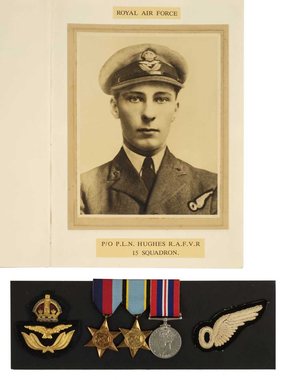 Lot 30 - WWII Air Crew Europe casualty group - Hughes KIA 14 September 1940