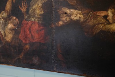 Lot 342 - Flemish School. Massacre of the Innocents, first quarter 17th century