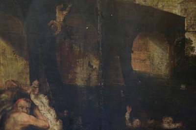 Lot 342 - Flemish School. Massacre of the Innocents, first quarter 17th century
