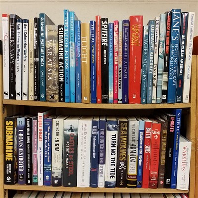 Lot 826 - Naval & Aviation.  A large collection of modern naval & aviation reference