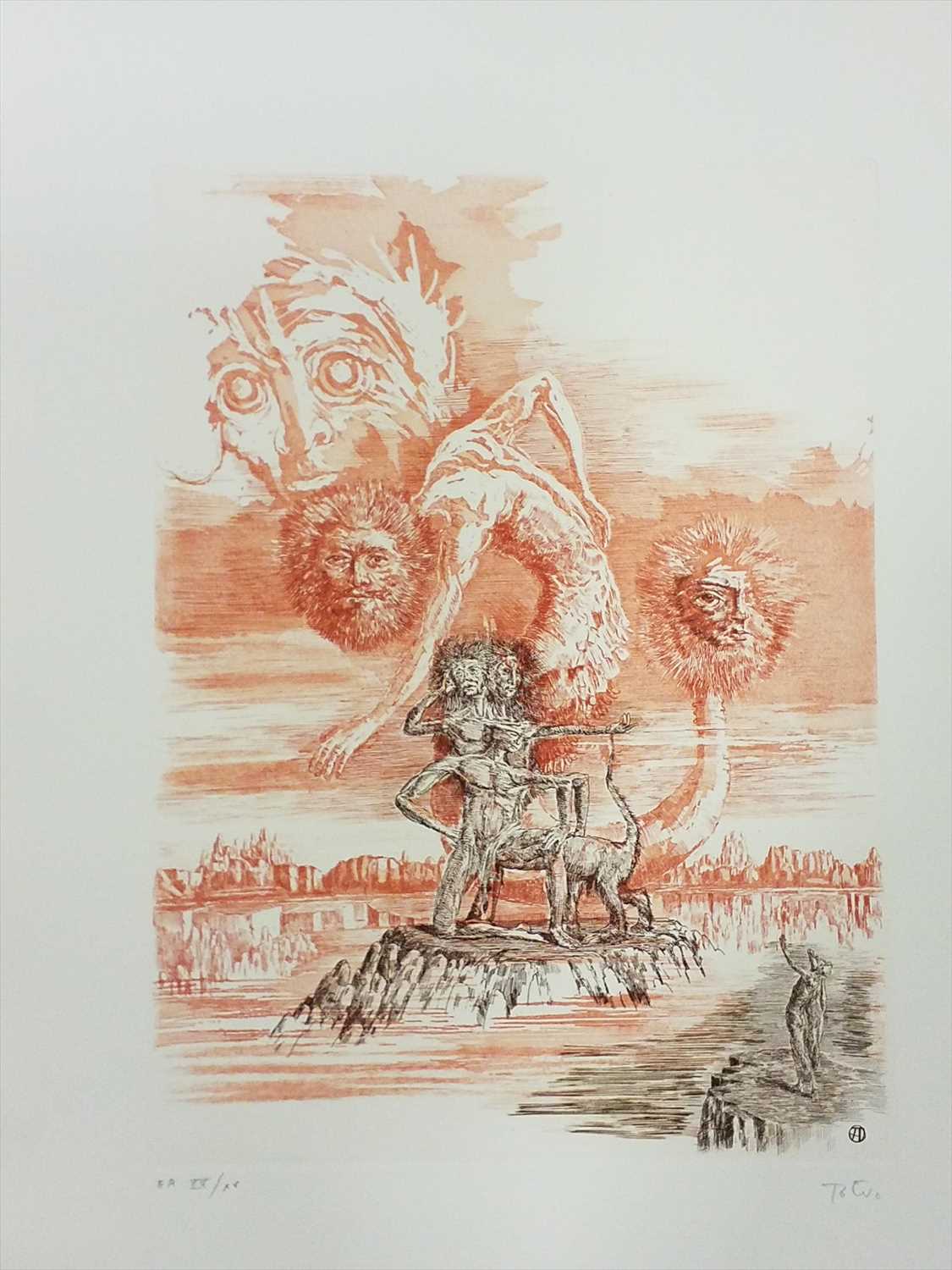 Lot 383 - Totero (Antonio, illustrator). La Metamorphose , by Franz Kafka, 1975, Paris
