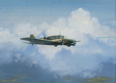 Lot 160 - Wootton (Frank, 1911-1998). Avro Anson, watercolour and gouache
