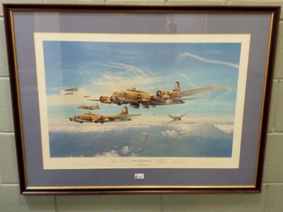 Lot 303 - Taylor (Robert, 1946 -). "Return from Schweinfurt", colour print