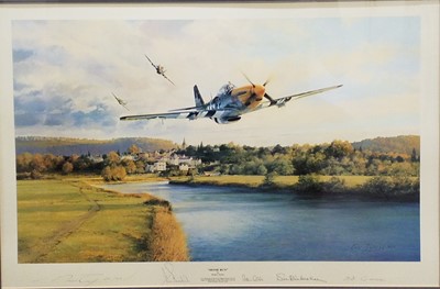 Lot 302 - Taylor (Robert, 1946 -). "Home Run", colour print