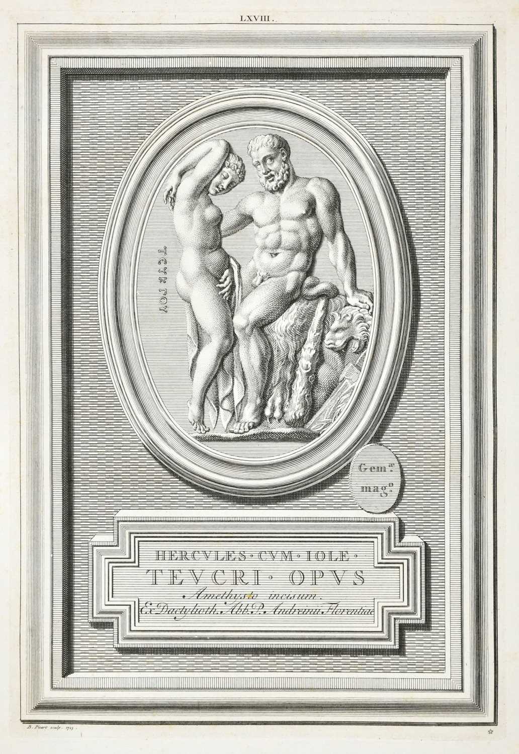 Lot 370 - Picart (Bernard). Pierres Antiques Gravees..., Amsterdam, 1724