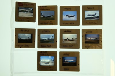 Lot 23 - Aviation Slides. Civil aircraft 35mm slides c.1970s (approx. 10,000)