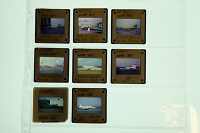 Lot 23 - Aviation Slides. Civil aircraft 35mm slides c.1970s (approx. 10,000)