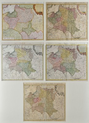 Lot 90 - Poland. Homann (Johann Baptist, heirs of), Mappa Geographica Regni Poloniae, 1773