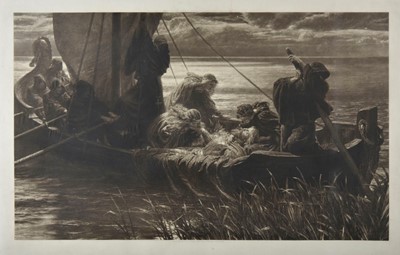 Lot 294 - Dicksee (Sir Frank, 1853-1928). Morte d'Arthur, Arthur Lucas, 1892