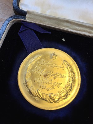 Lot 47 - Iran. Mohammad Reza Pahlavi, 1965, commemorative gold coin