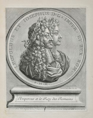 Lot 382 - Thomassin (Simon). Volume containing 42 engraved portrait plates, late 17th & early 18th century