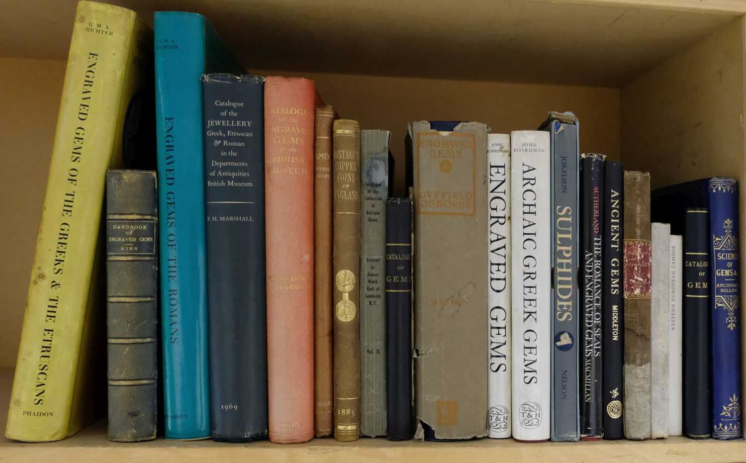 Lot 376 - Richter (Gisela). Engraved Gems of the Greeks and the Etruscans, 2 volumes, 1968-71