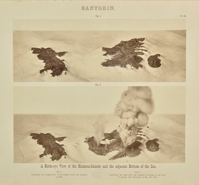Lot 149 - Fritsch (Karl von & Reiss, Wilhelm & Stuebel, Alphons). Santorin, 1867