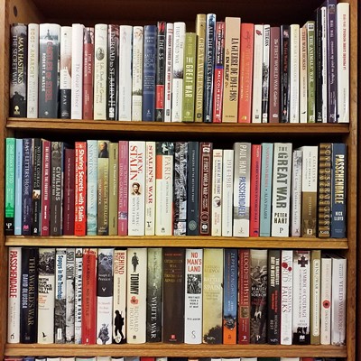 Lot 358 - Military. A large collection of modern WW1 & military reference