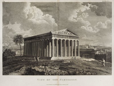 Lot 138 - Barthélemy (Jean Jacques). Travels of Anacharsis the Younger in Greece, 8 volumes., 4th ed., 1806