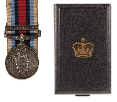 Lot 43 - Operational Service Medal 2000. Afghanistan - Rifle Volunteers