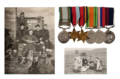Lot 33 - WWII group of medals - Royal Air Force