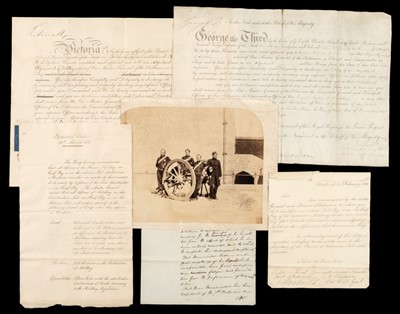 Lot 448 - Hodgkinson Smith (Major General Charles, 1826-1897). An archive of documents and ephemera