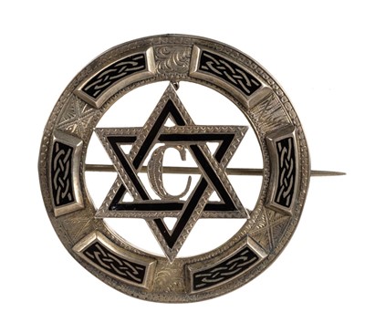 Lot 135 - Mourning brooch. James William Cusack, Royal College of Surgeons, Ireland