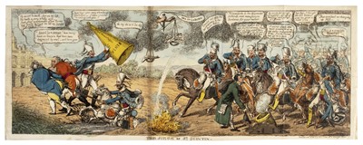Lot 330 - The Satirist. A collection of twenty-five caricatures, early 19th century