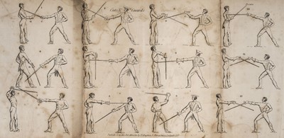 Lot 463 - Fencing. The Art of Fencing ... corrected and revised by a pupil of St. Angelo, 1st edition, c.1830