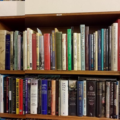 Lot 845 - Transport & History. A large collection of modern transport, history & military reference