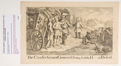 Lot 329 - Sayer (Robert & Smith John, publishers). The March of the Medical Militants..., 1768