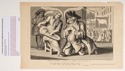 Lot 329 - Sayer (Robert & Smith John, publishers). The March of the Medical Militants..., 1768