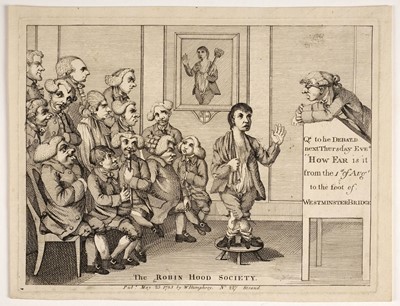 Lot 329 - Sayer (Robert & Smith John, publishers). The March of the Medical Militants..., 1768