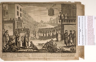 Lot 329 - Sayer (Robert & Smith John, publishers). The March of the Medical Militants..., 1768