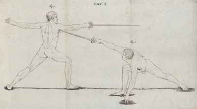 Lot 470 - Scorza (Rosaroll). La Scienza della Scherma ..., 1st edition, Milan, 1803