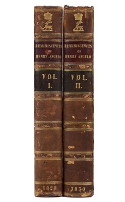 Lot 455 - Angelo (Henry). Reminiscences of Henry Angelo, 2 volumes, 1828