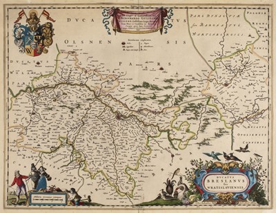 Lot 83 - Poland. Blaeu (Johannes), Ducatus Breslanus sive Wratislaviensis, Amsterdam, circa 1663