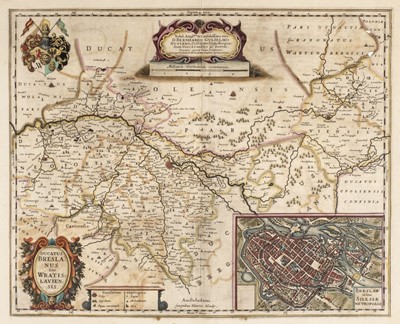 Lot 177 - Poland. Hondius (Hendrick),  Ducatus Breslanus sive Wratislaviensis, Amsterdam, circa 1630